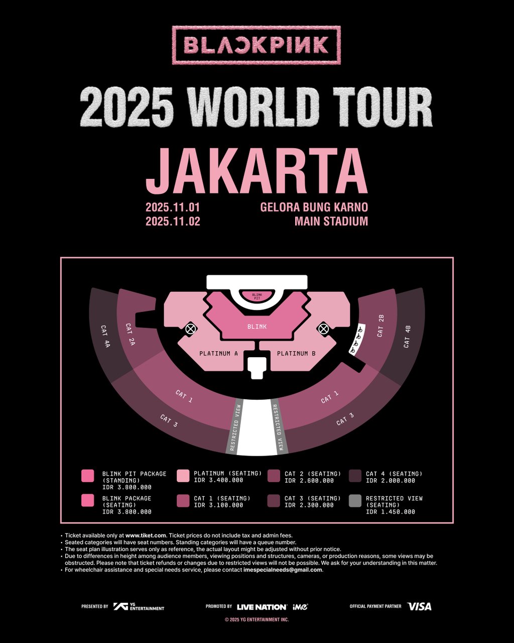BLACKPINK WORLD TOUR IN JAKARTA - DAY 1 - poster 2