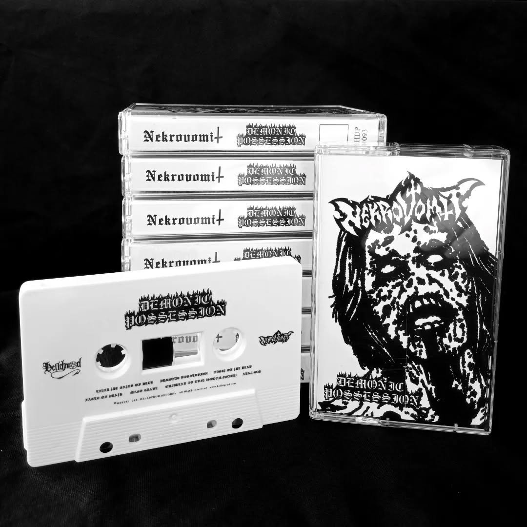 Nekrovomit - Demonic Possession - Cassette Tape Helldprod Records 4