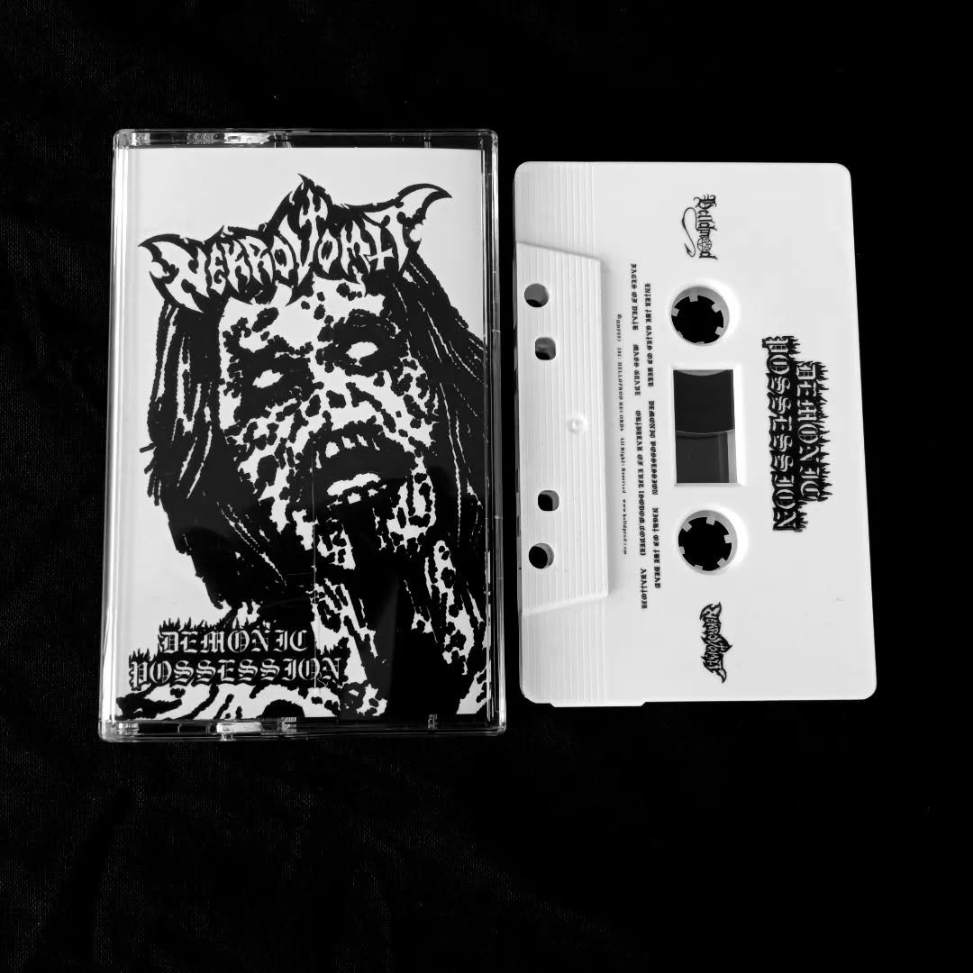 Nekrovomit - Demonic Possession - Cassette Tape Helldprod Records 7