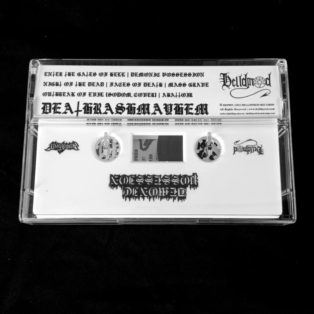 Nekrovomit - Demonic Possession - Cassette Tape Helldprod Records 9