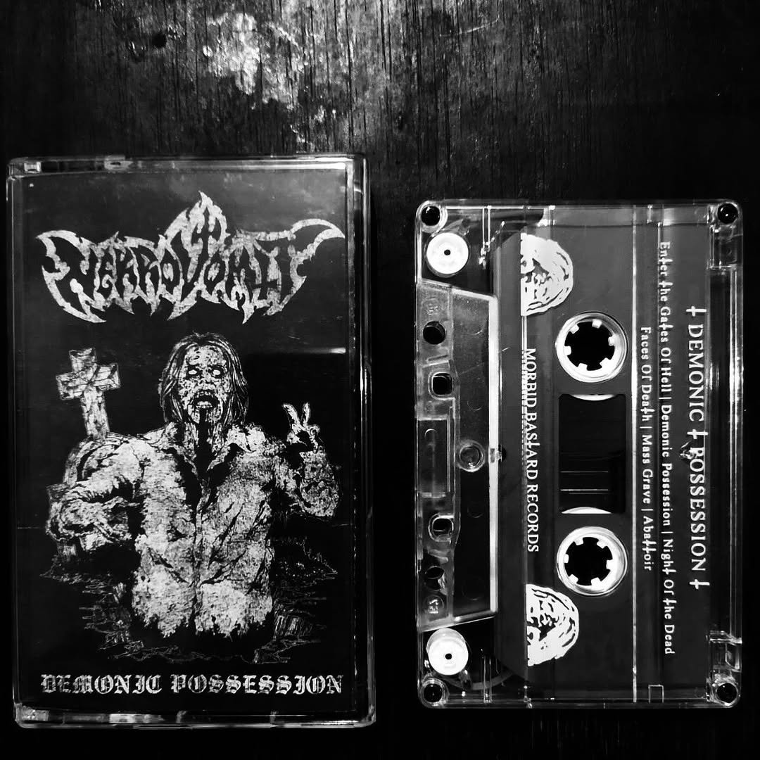Nekrovomit - Demonic Possession - Cassette Tape Morbid Bastard Records 2