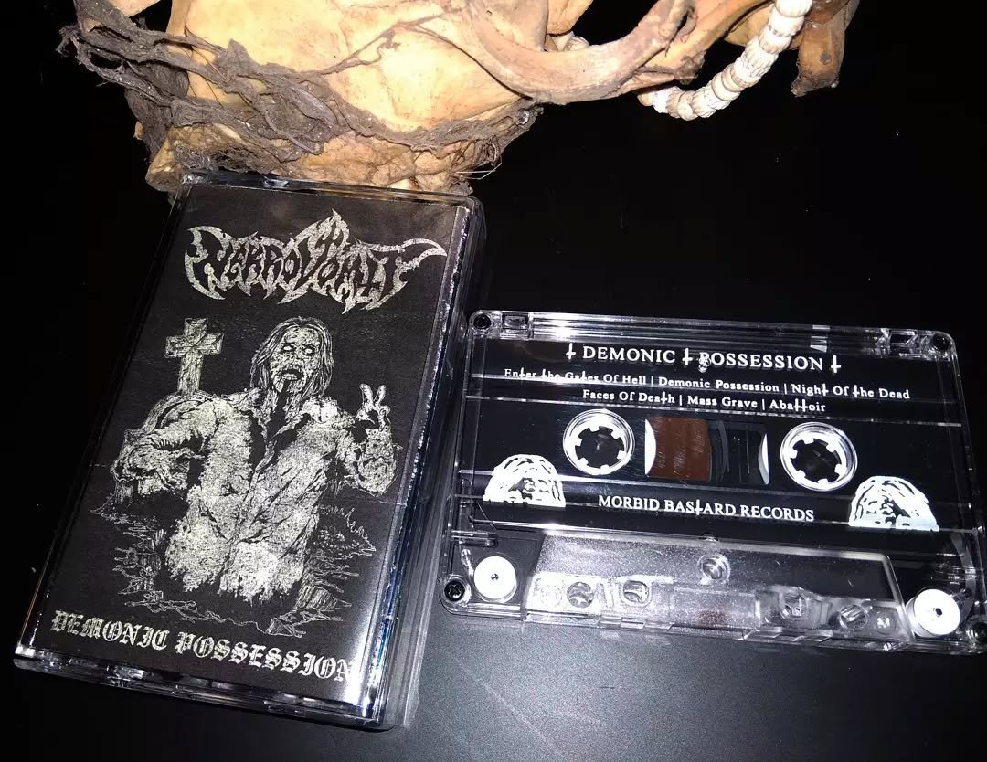 Nekrovomit - Demonic Possession - Cassette Tape Morbid Bastard Records 3