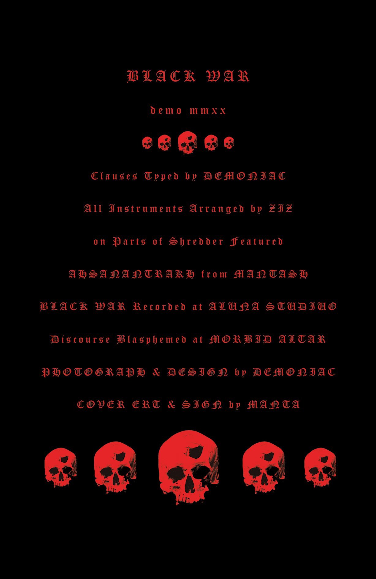 ZIZ - Black War - Artwork 3