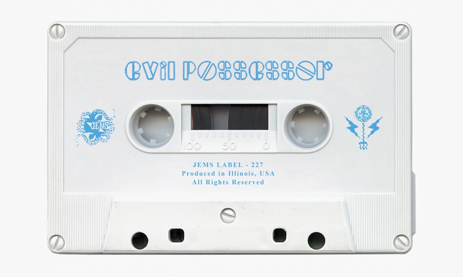 ZIZ - Evil Posessor - Jems Label Records Tape Cassette 3